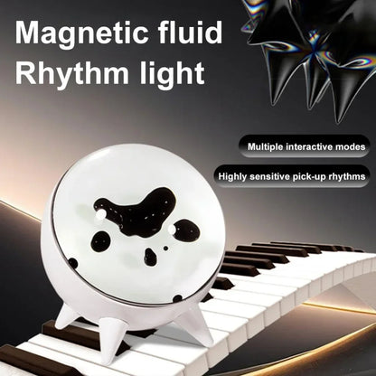 Ferrofluid Music Rhythm Speaker Lamp